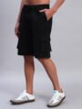 Men’s Utility Cargo Shorts – Black
