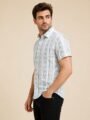 Men's abstract print summer shirt